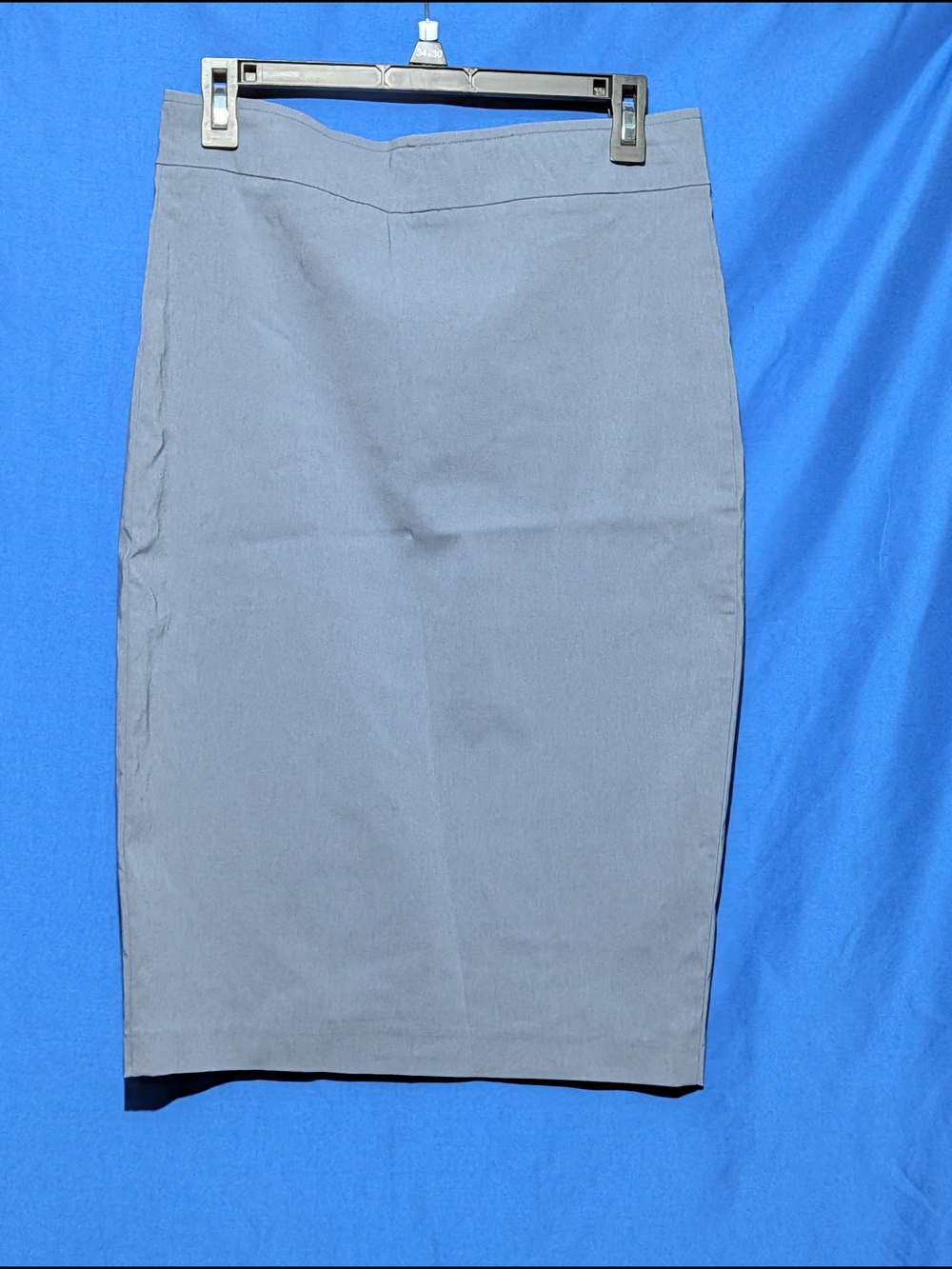 Avenue Montaigne 6 Classic Blue Pencil Skirt - Women's Professional Office Wear - Picture 6 of 6